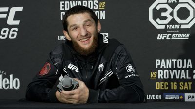 Tagir Ulanbekov has no callouts planned until he’s wearing a belt after submission win at UFC 296