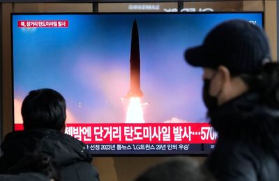North Korea's Kim threatens 'more offensive actions' against US after watching powerful missile test
