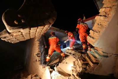 At Least 116 Dead In Northwest China Earthquake