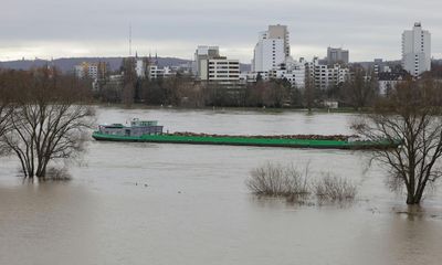 Weather tracker: Parts of Rhine closed to shipping as river levels rise