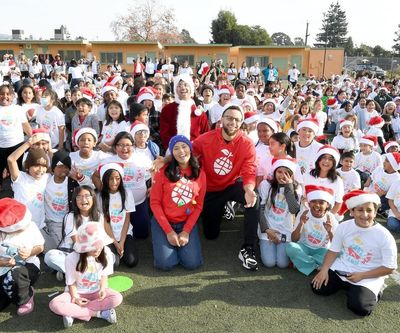 Ayesha Curry Celebrates Christmas, Fosters Creativity With Foundation Students