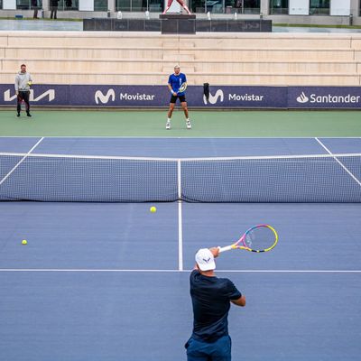 Rafa Nadal: Display of Pure Athleticism and Passion on Court