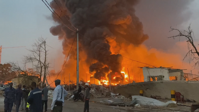 Explosion at Guinea fuel depot kills 13 people