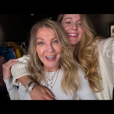 Blake Lively and Mother Redefine Goals with Matching Color Selfie