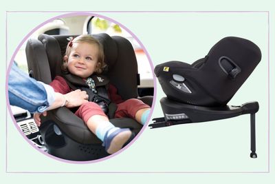 See you later, achy backs! The Joie i-Spin 360 car seat makes transporting your baby a dream