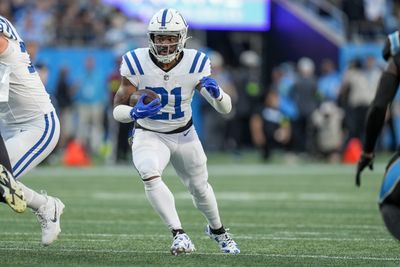 Colts’ Zack Moss will try to play vs. Falcons in Week 16