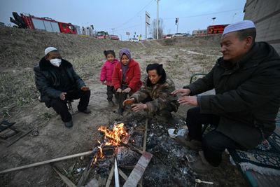 'Too Dangerous Inside': China Quake Victims Set In For Freezing Night
