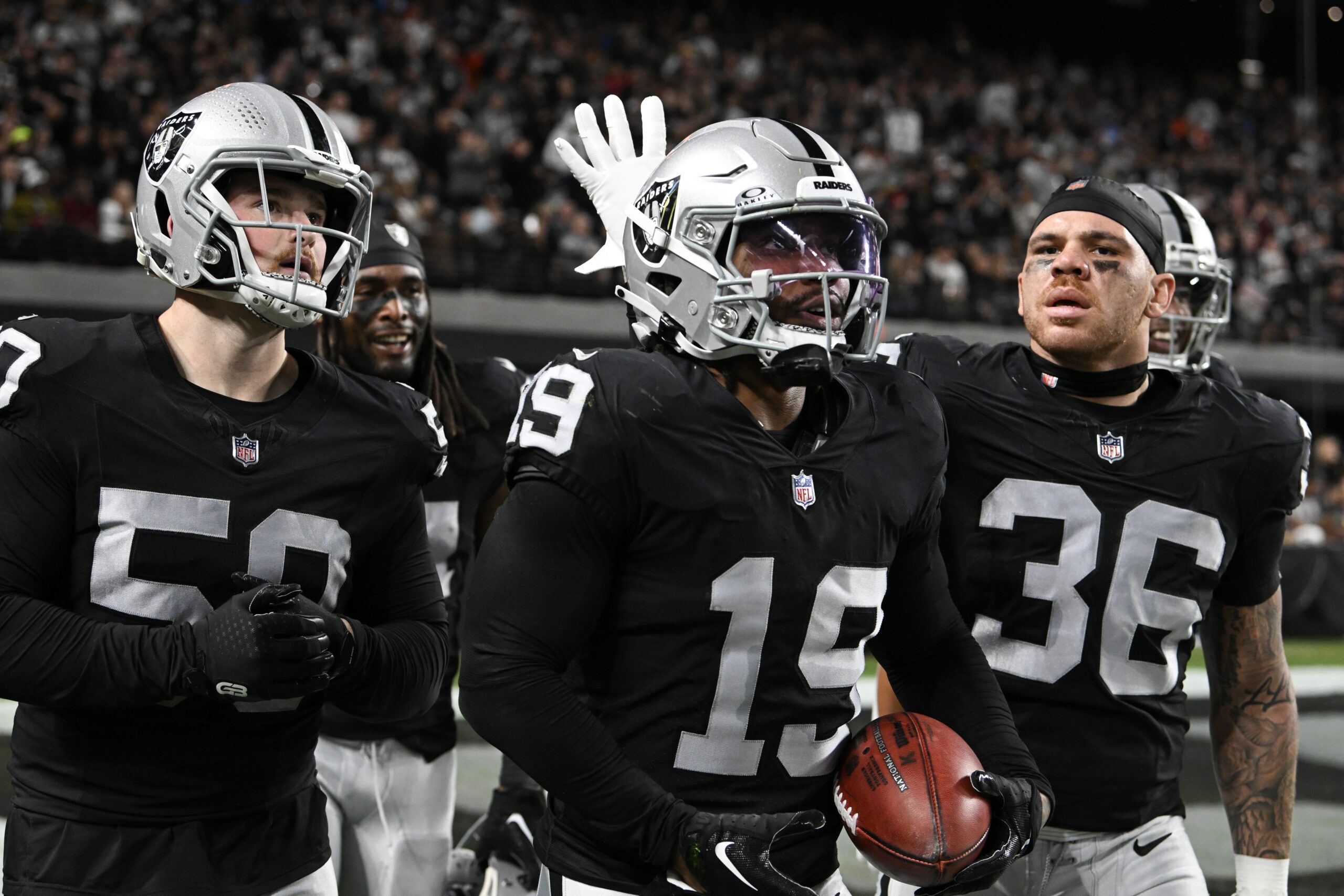 Raiders scored second-most points (63) in a single…