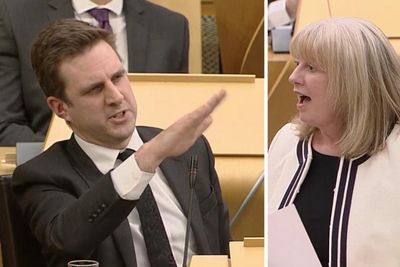 'Patronising' Labour MSP tells Finance Secretary to sit down and be quiet