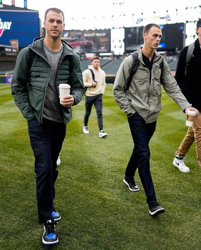 The Dynamic Duo: Taylor and Tyler Rogers On The Field