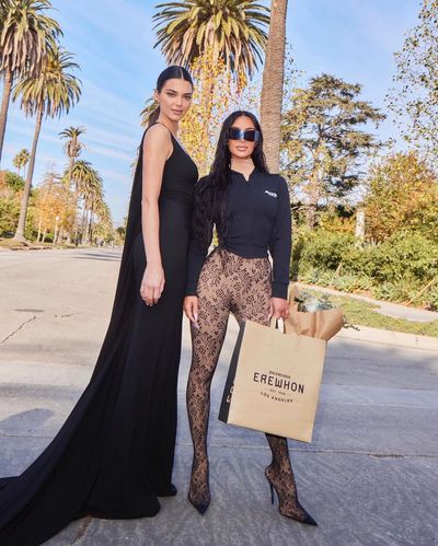 Kim Kardashian and Friends Flaunt Chic Style in Latest Photoshoot