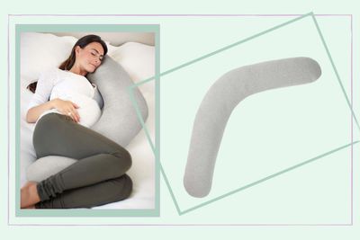 We tested the Pregnancy & Nursing Pillow from Mamas & Papas and its simple design completely won us over