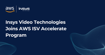 Insys VT Joins AWS Independent Software Vendor Program