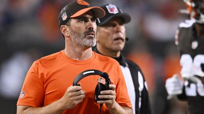 Mics Caught Browns Coach’s Very Relatable NSFW Reaction to Bears’ Failed Hail Mary