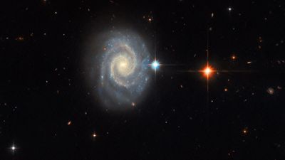 Hubble Telescope captures a galaxy's 'forbidden' light in stunning new image