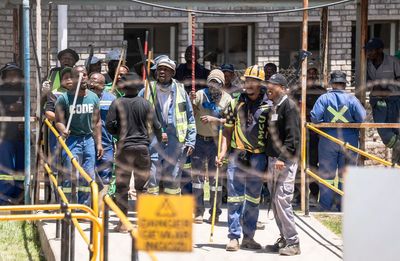 More than 2,000 mine workers extend underground protest into second day in South Africa