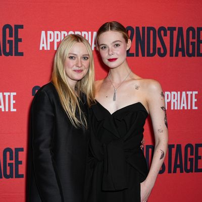 Sisters Dakota and Elle Fanning Gave Us a Double Dose of The Row, Head-To-Toe