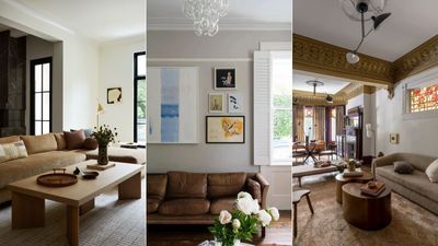 What colors go with a brown couch? 8 of the best colors to elevate this versatile, neutral tone