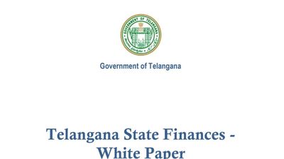 White Paper on Telangana State finances presented by Deputy CM