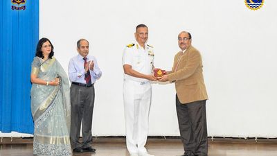 Fifty two years post Indo-Pak war, INS Shivaji gets ‘Vir Chakra’ of late Vice-Admiral Chowdhury