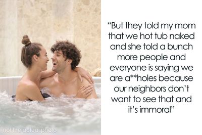 Couple Has A Hot Tub In Their Backyard And Uses It At Night Naked, Gets Told Off By Family