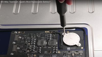 iFixIt deconstructs the M3 iMac all-in-one and finds an easier-to-replace battery