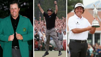 All Six Of Phil Mickelson's Major Wins