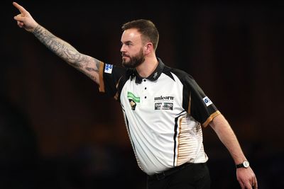 Unbeelievable! Ross Smith stung by wasp on stage during World Darts Championship