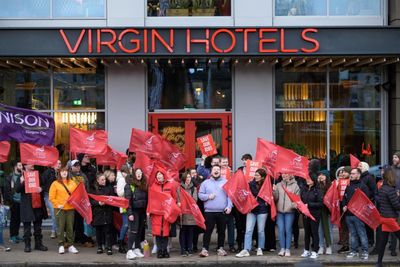 'Diabolical': Rally outside Virgin Hotels Glasgow after 130 workers axed