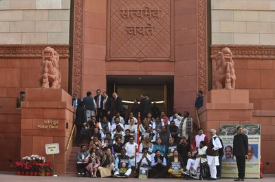 India's Parliament votes on key bills with over 140 opposition members suspended