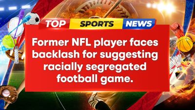 Former NFL player faces backlash for racially segregated football proposal