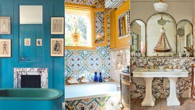 5 ways to create a maximalist bathroom for an eclectic look that remains functional