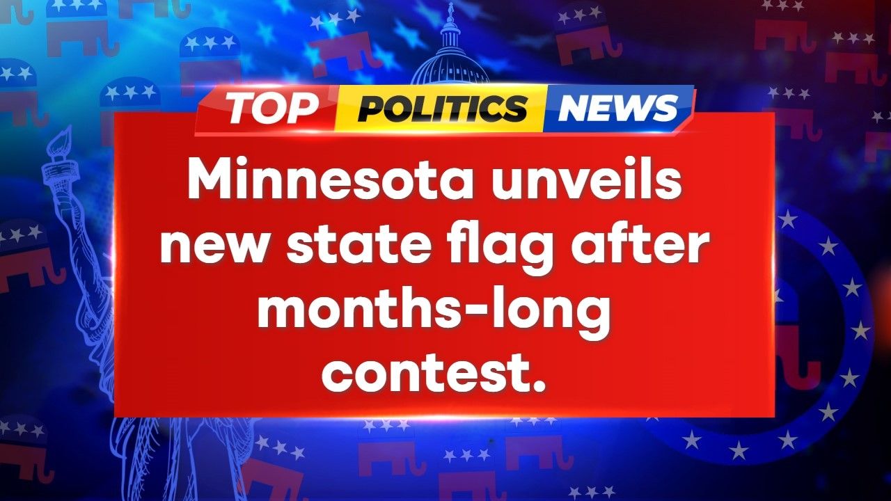 Minnesota Unveils New State Flag After Historic Public…