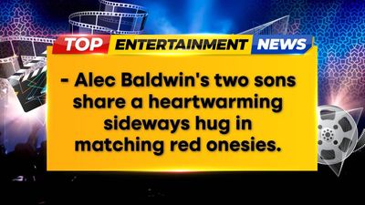 Alec Baldwin's Sons Embody Festive Love in Matching Red Onesies