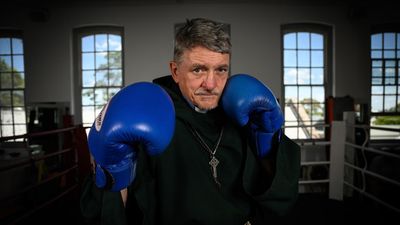 Father Dave the fighting priest still punching on at 61