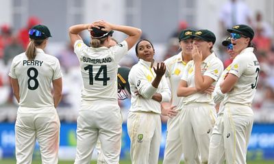 India v Australia: women’s one-off Test, day one – as it happened