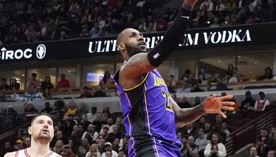 A not so happy anniversary for LeBron as Bulls beat the Lakers 124-108