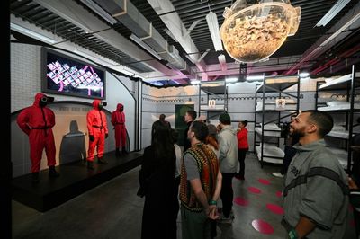 Interactive 'Squid Game' Challenge Tests Fans In LA