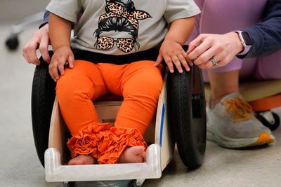 Custom made by Tulane students, mobility chairs help special needs toddlers get moving