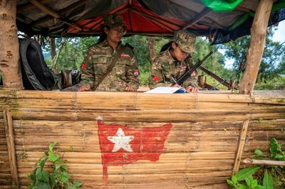 'I'm A Mandalay Girl': Teenage Soldier Fights On Myanmar's Front Lines