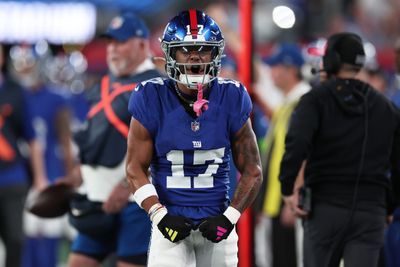Giants are sticking with the youth movement at wide receiver