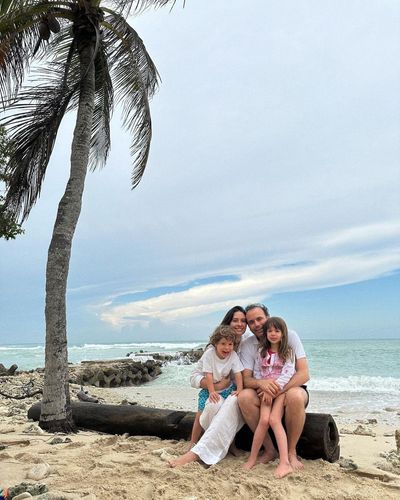 Beach Bliss: Taliana Vargas and Family Cherish Sun-filled Adventures
