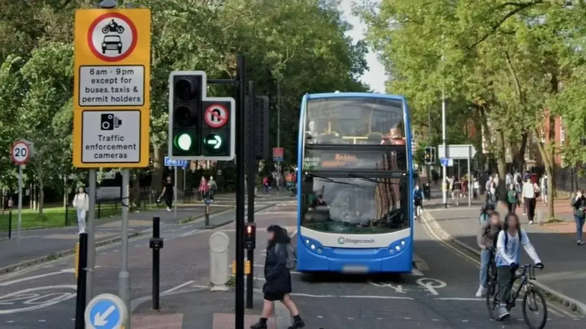 Bus lane fines from single city street rake in £10…
