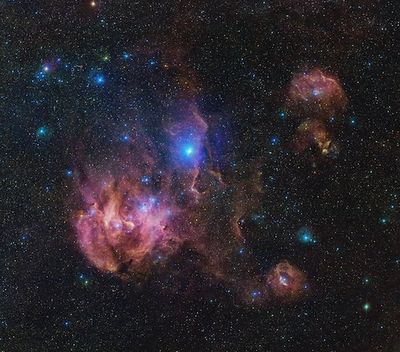 This 1.5-Billion-Pixel Image Captures the Running Chicken Nebula in an Angle Most Fowl