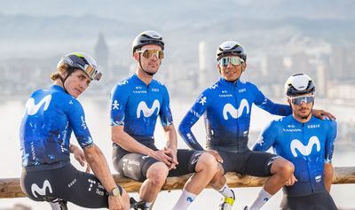 Movistar unveil new kit for 2024, complete men's roster with Lorenzo Milesi