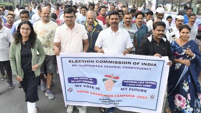 NTR district Collector flags off awareness rally on voting rights