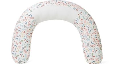 The Purflo Breathe Pregnancy Pillow is a firm favourite for nursing — and that's not the only reason our tester loved it