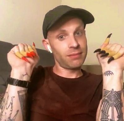 Unleashing the Fierce: Katya's Bold and Vibrant Nail Style