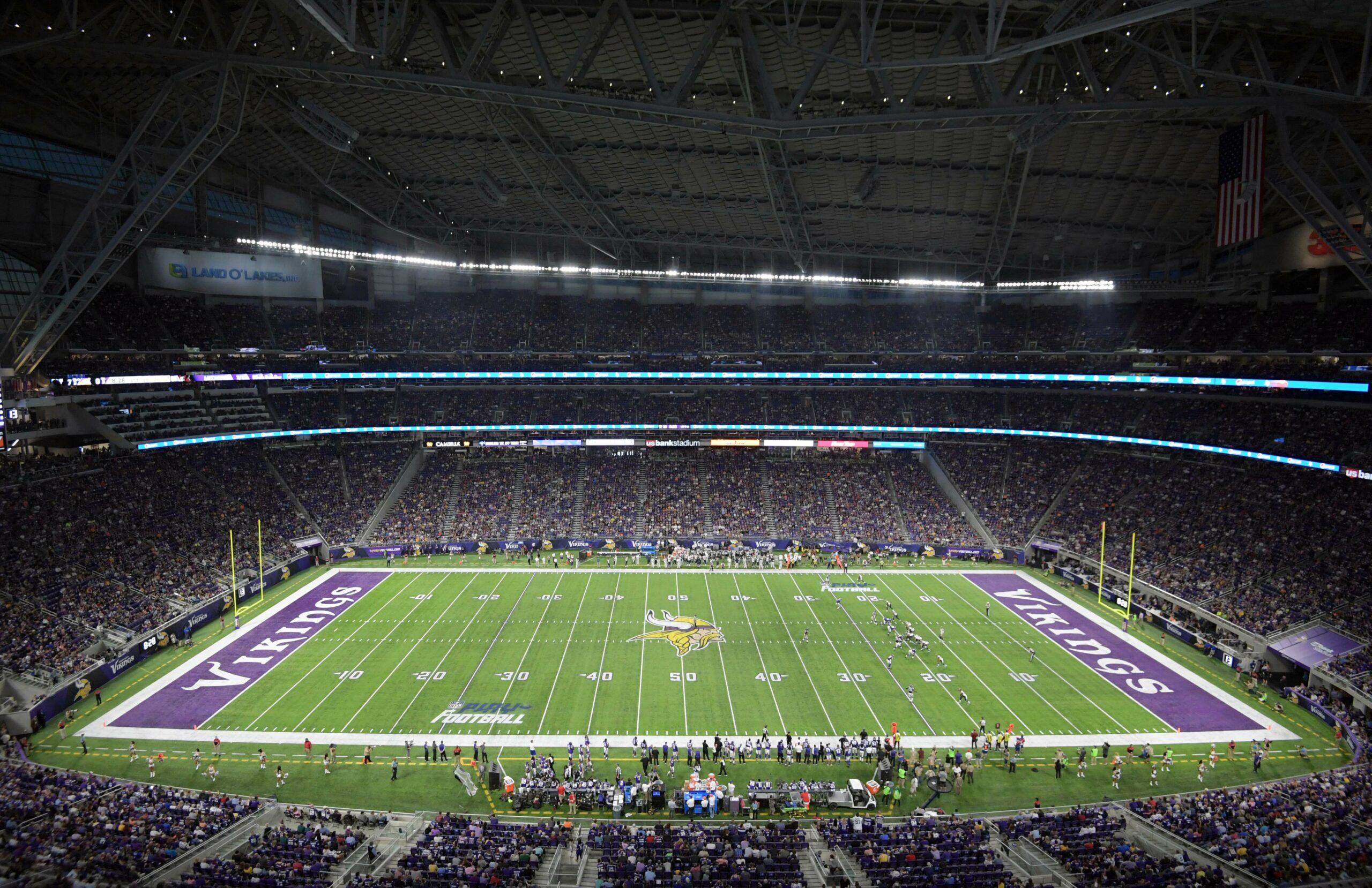 Vikings to replace artificial turf at U.S. Bank Stadium