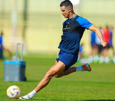 The Unleashed Power: Ronaldo's Iconic Kicking Technique in Action